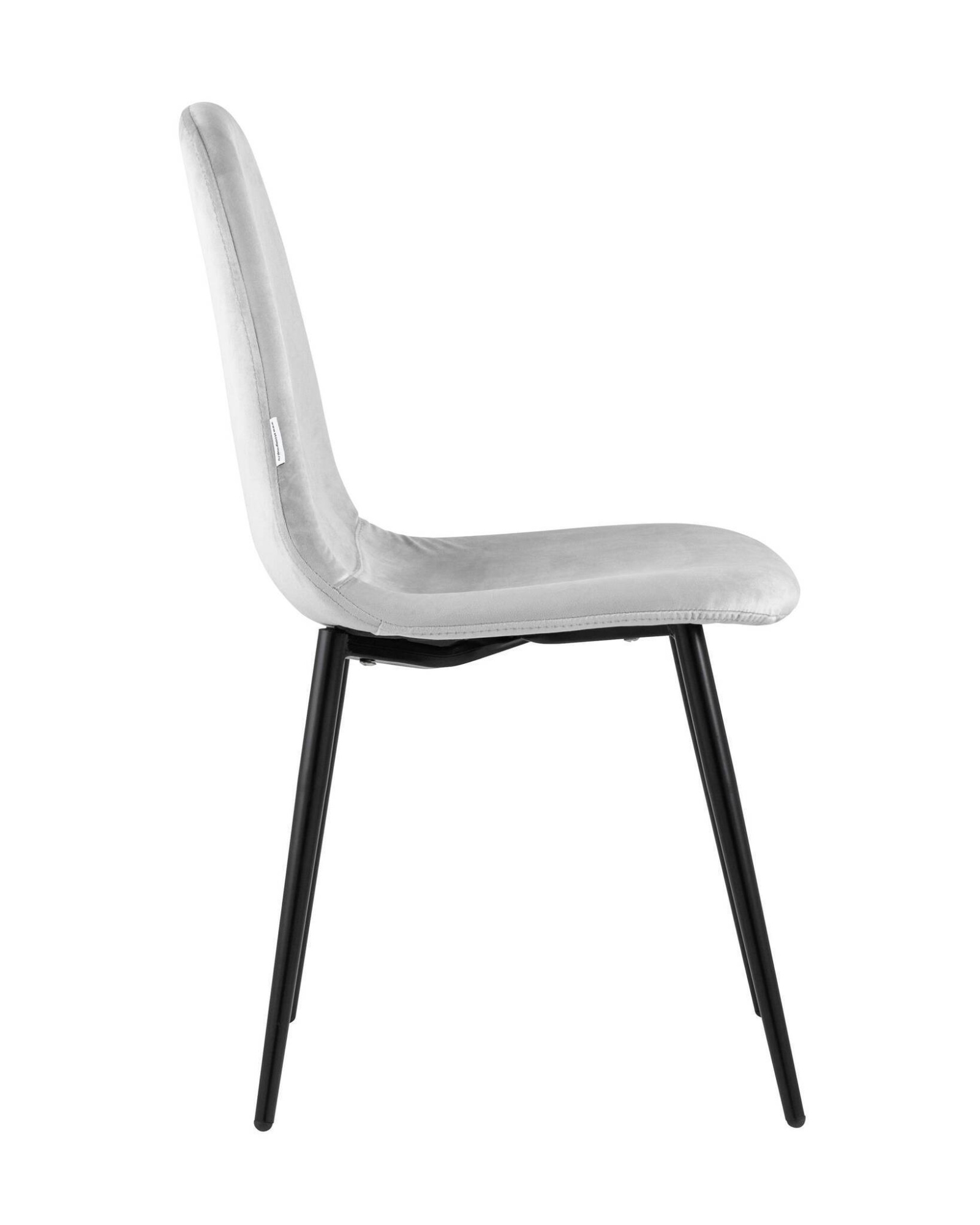 Стул Норман велюр светло-серый Stool Group