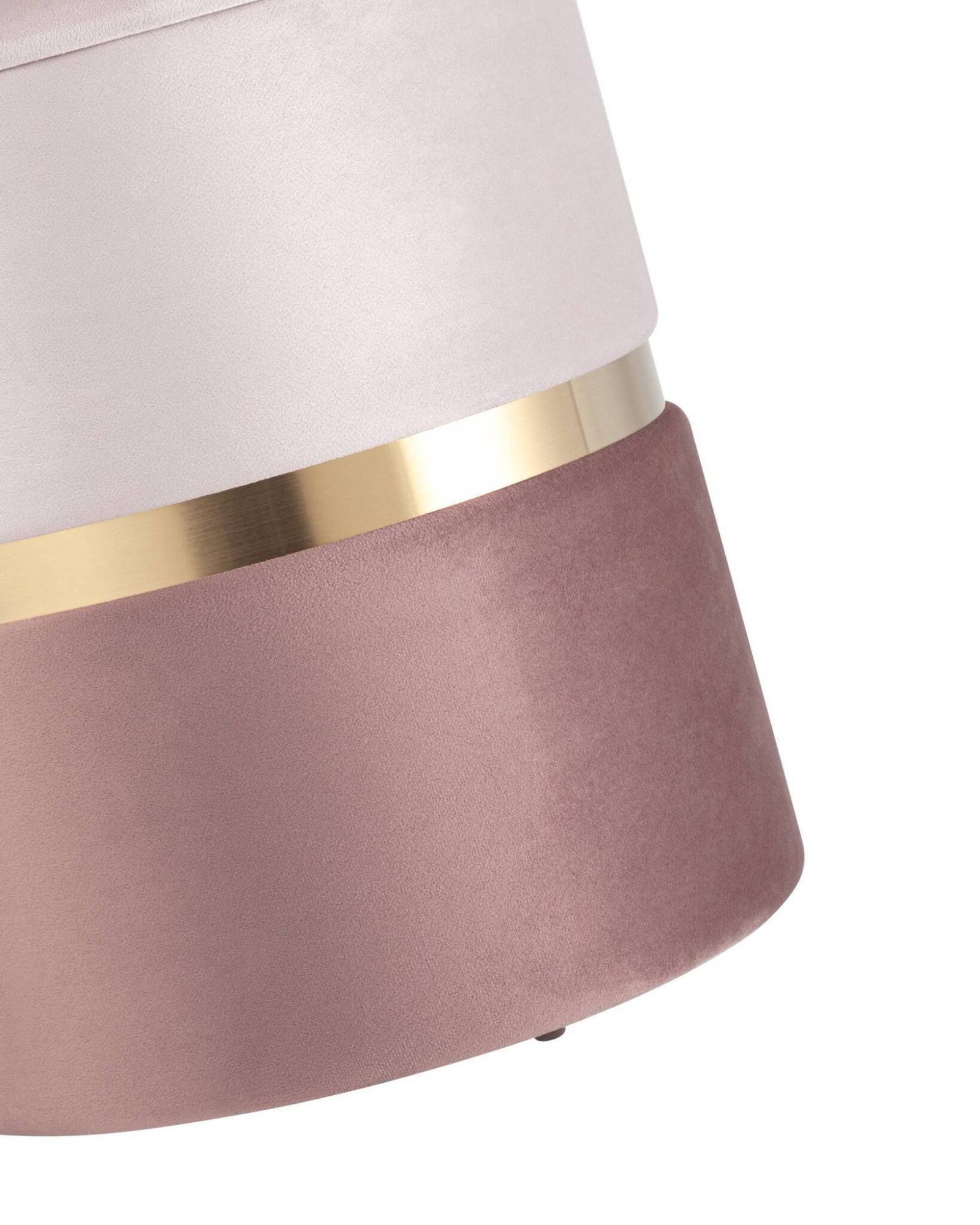 Пуф Кэрри с ящиком велюр розовый Stool Group