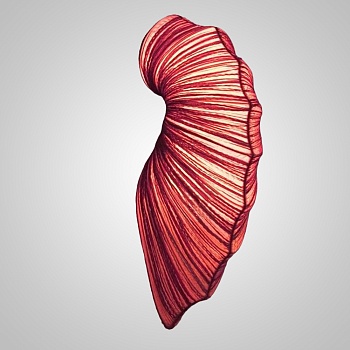 Настенный светильник Aqua Creation Lighting H69 Red by ImperiumLoft