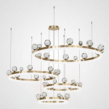 Подвесная люстра JOSIAN F D40 D60 D80 D100 4R by ImperiumLoft