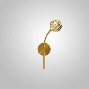 Настенный светильник RH E WALL L1 Right Brass by ImperiumLoft