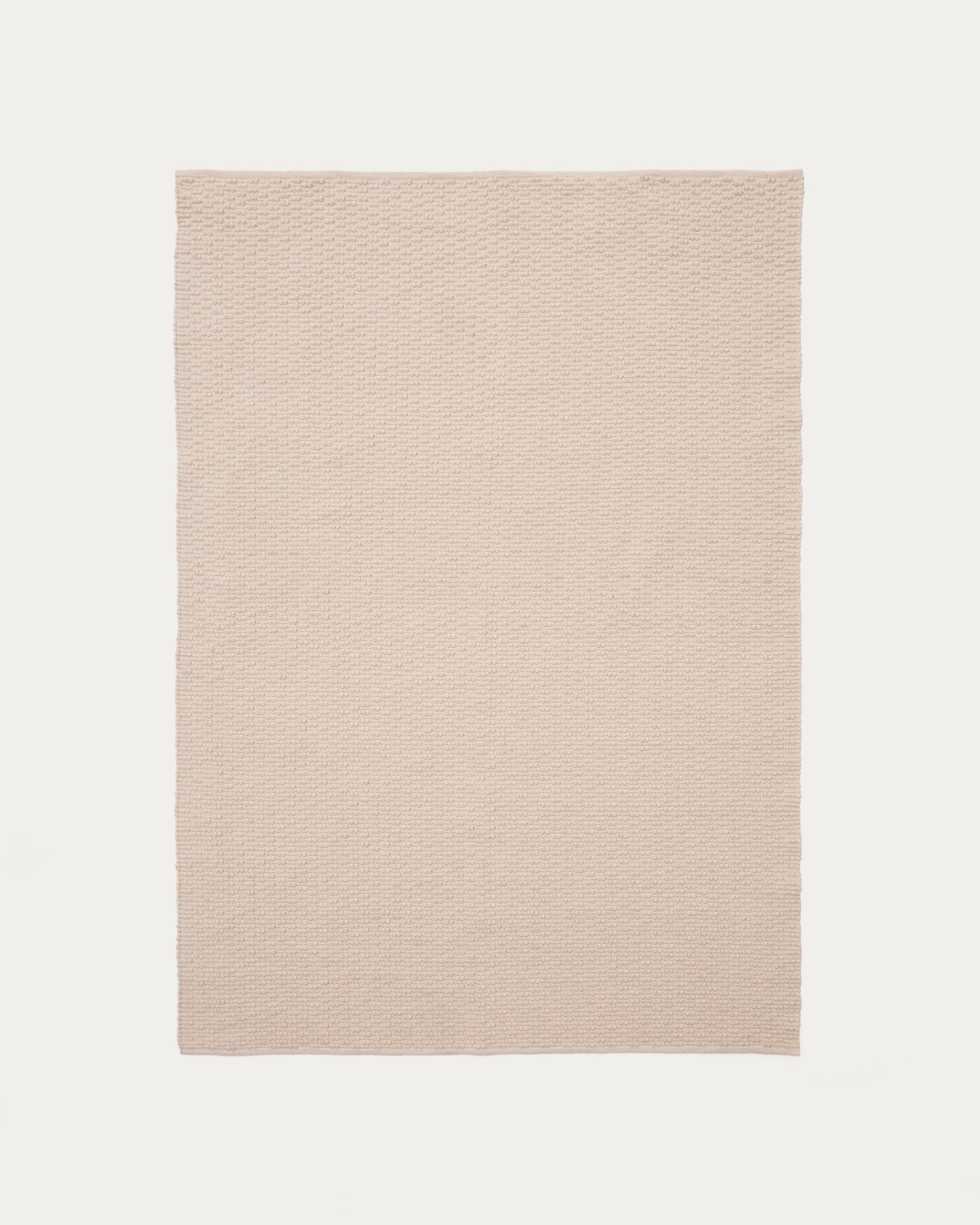 Ковер Mascarell из хлопка и полиэстера белого цвета 160 x 230 см La Forma (ex Julia Grup)