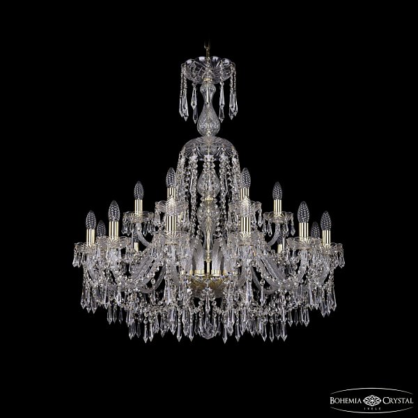 Люстра хрустальная 1403/12+6/300/XL-95 G