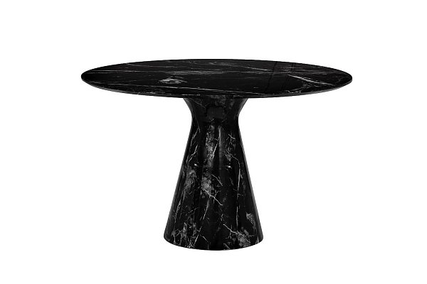 Стол обеденный круглый черный Garda Decor 33FS-DT120-BL
