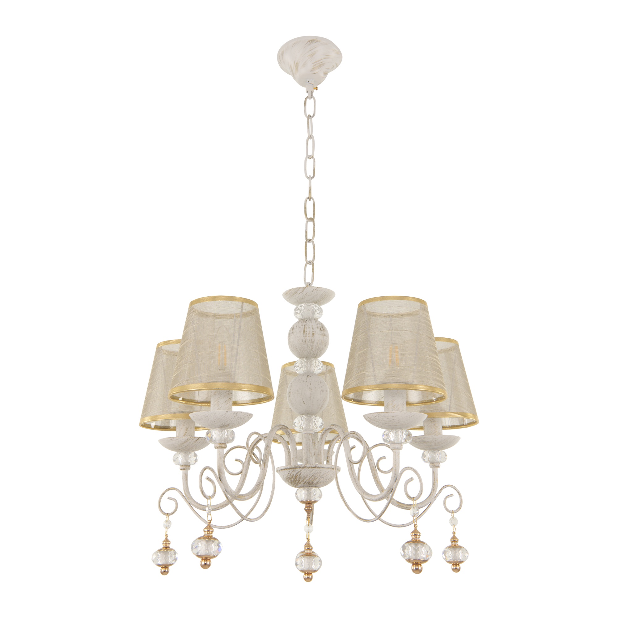 Люстра 347620/5 WT+G Arte Milano