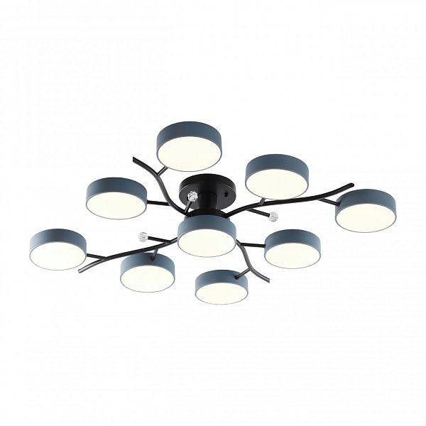 Светильник светодиодный 256606/8+1 Bk/Gr Arte Milano