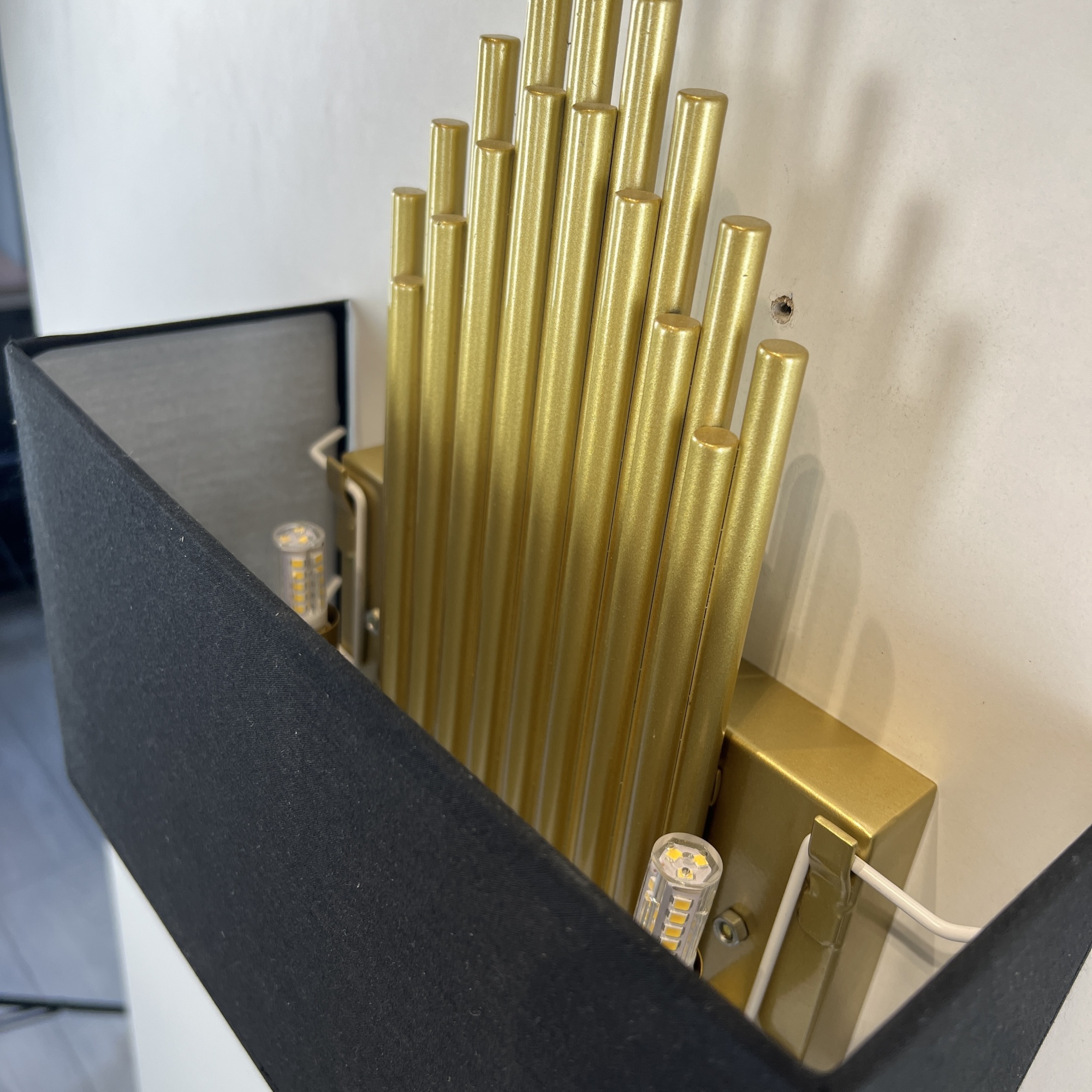 Бра Sohne Cg 90-0009 Fiore Black H65 W29 By Imperiumloft