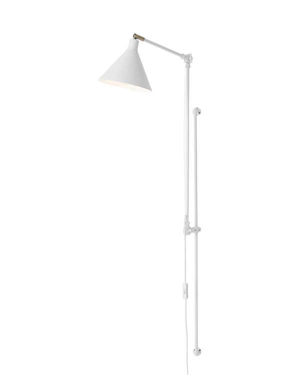 Белый настенный светильник Джордан Louvre Home P7855WC