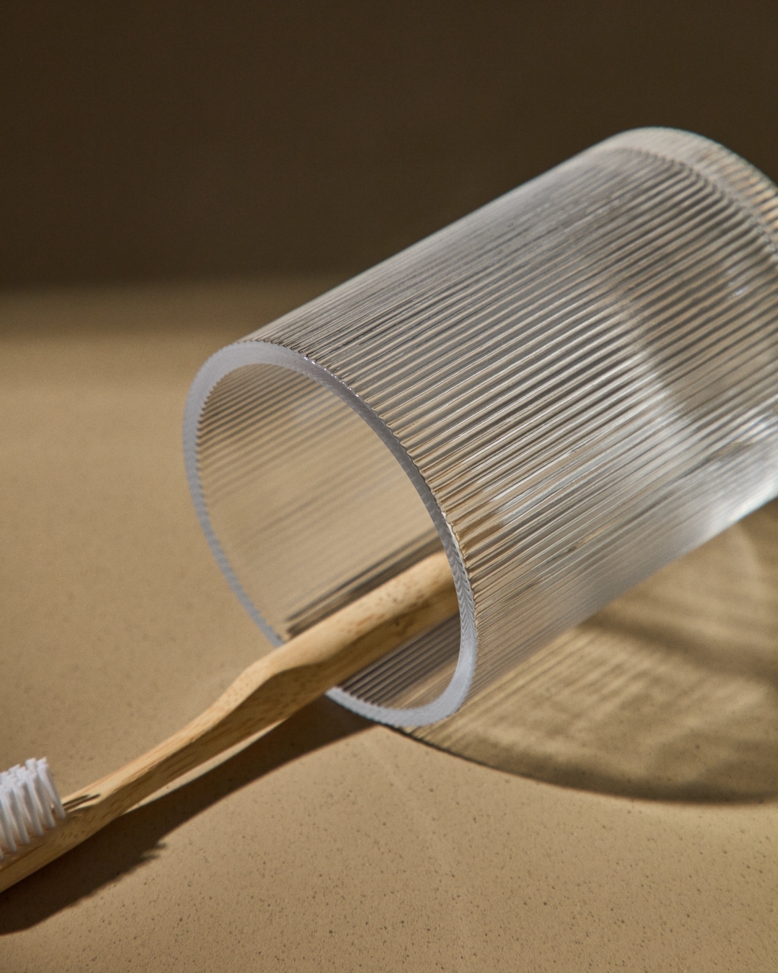 Arlem стакан для зубной щетки из прозрачного стекла La Forma (ex Julia Grup)