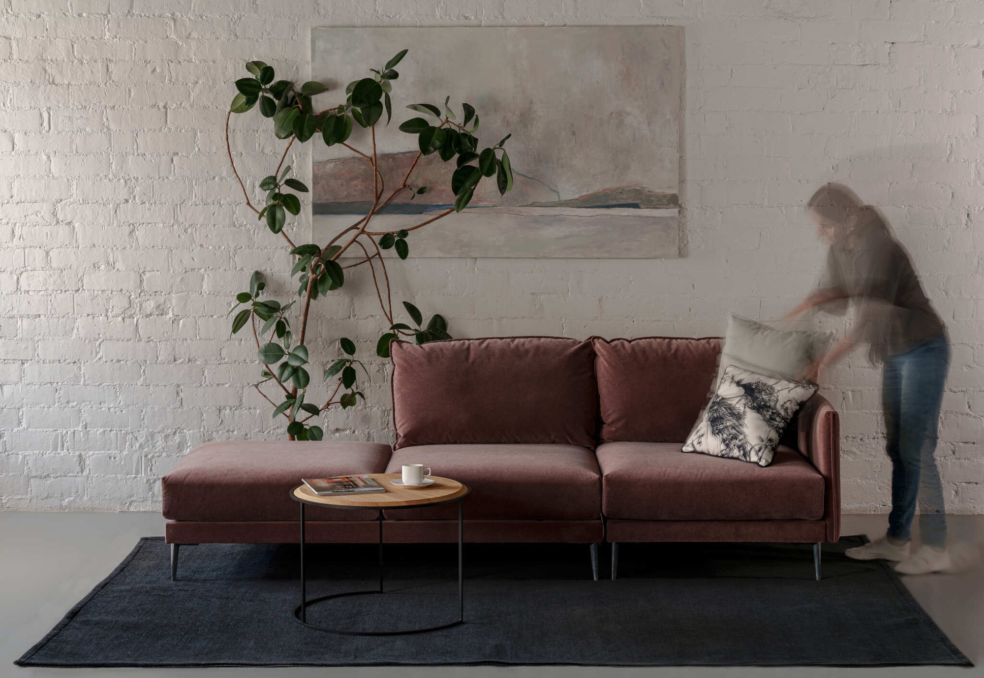 Ковер Carpet Decor Basic Black C1360