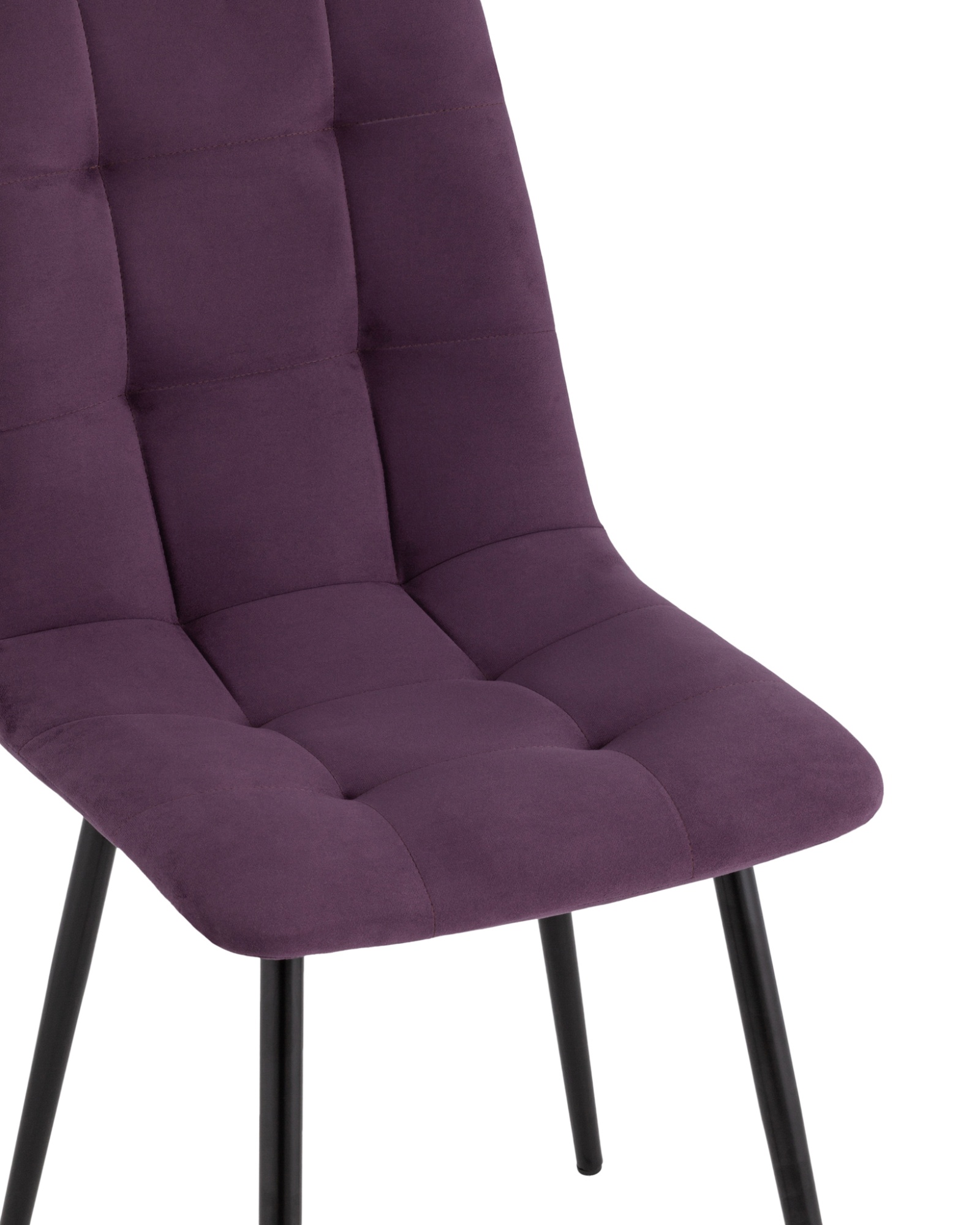 Стул Oliver велюр фиолетовый Stool Group