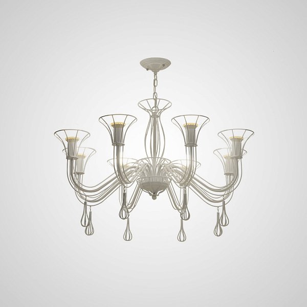 Подвесная Люстра Cast 8 White By Imperiumloft