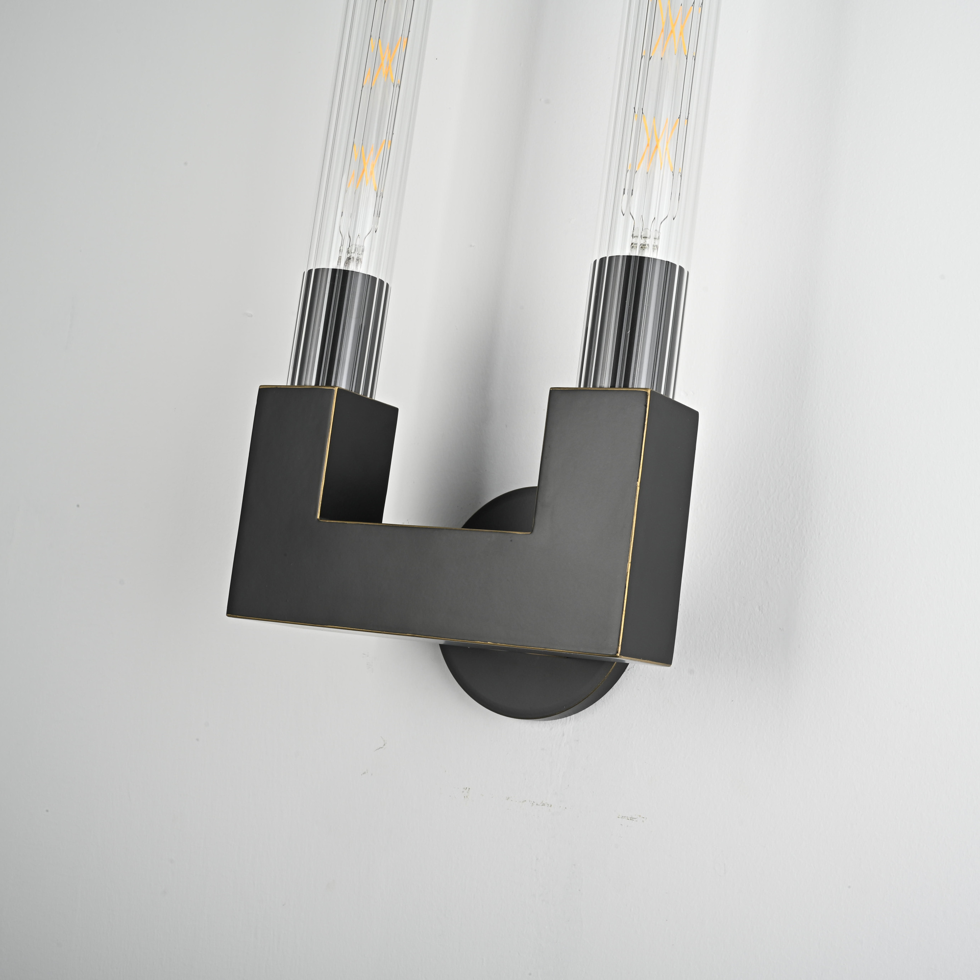 Бра Rh Cannelle Wall Lamp Double Sconces Black By Imperiumloft