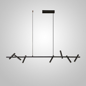 Реечный, рядный светильник LEEDS LONG L140 by ImperiumLoft