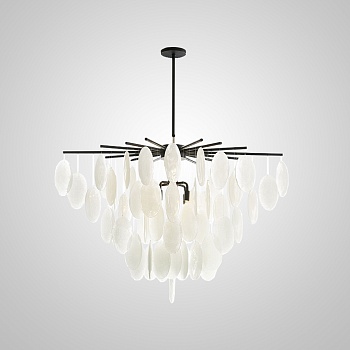 Потолочная люстра RITTA D75 Black by ImperiumLoft