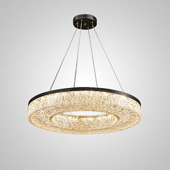 Кольцевая люстра OLAGUS ONE B D60 Black by ImperiumLoft