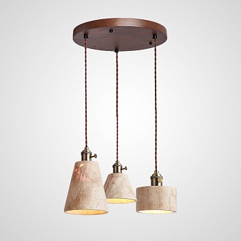 Подвесной светильник MODESTUS COMBO D30 Dark brown by ImperiumLoft