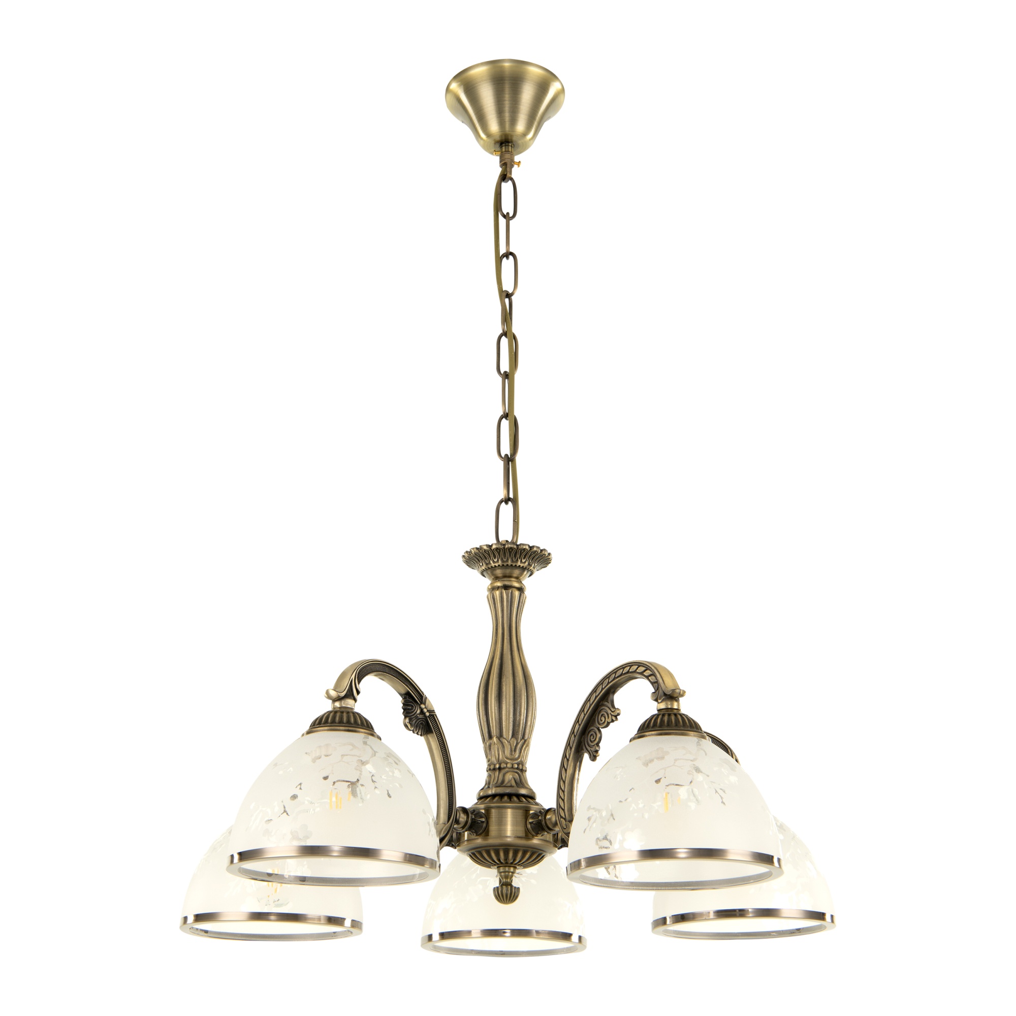 Люстра с плафонами 349737/5 AB Arte Milano