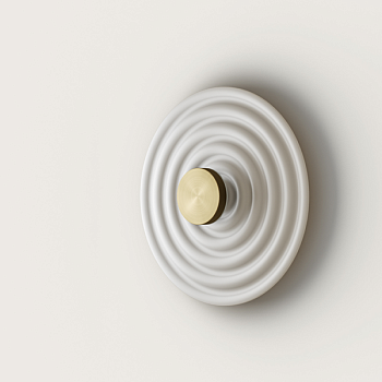 Настенный светильник Rang с диффузором в латунной отделке Aromas del Campo