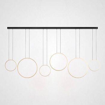 Подвесной светильник FREDDO L210 Brass by ImperiumLoft