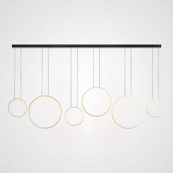 Подвесной светильник FREDDO L210 Brass by ImperiumLoft