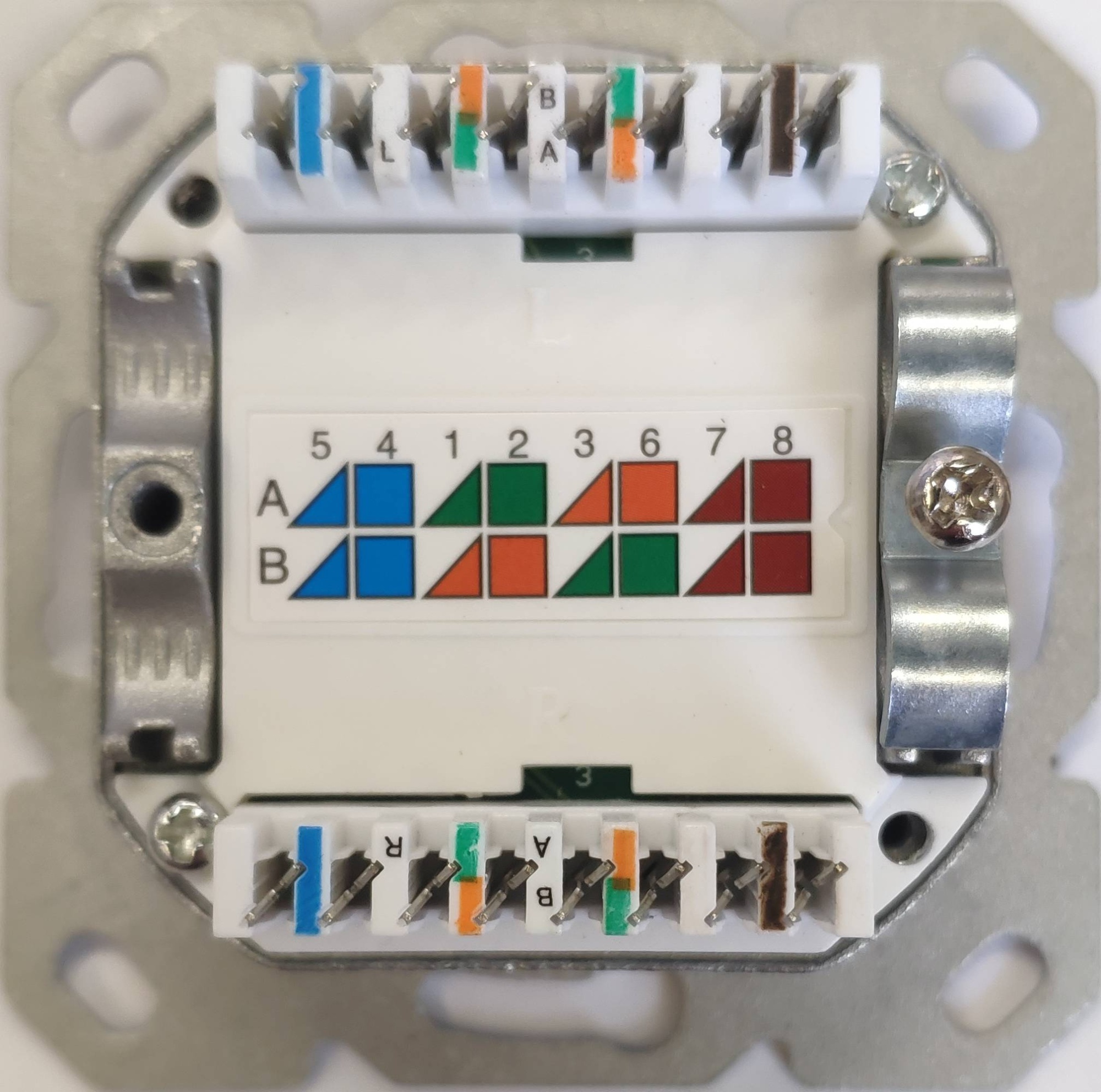 Компьютерная розетка Donolux DEC6-8/8