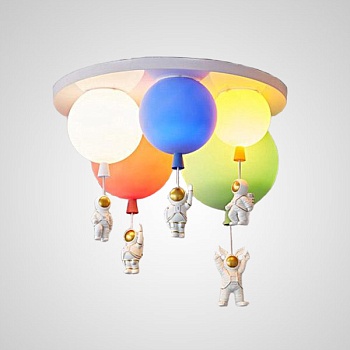 Потолочный светильник MERCURY MORE L5 White Red Blue Yellow Green by ImperiumLoft