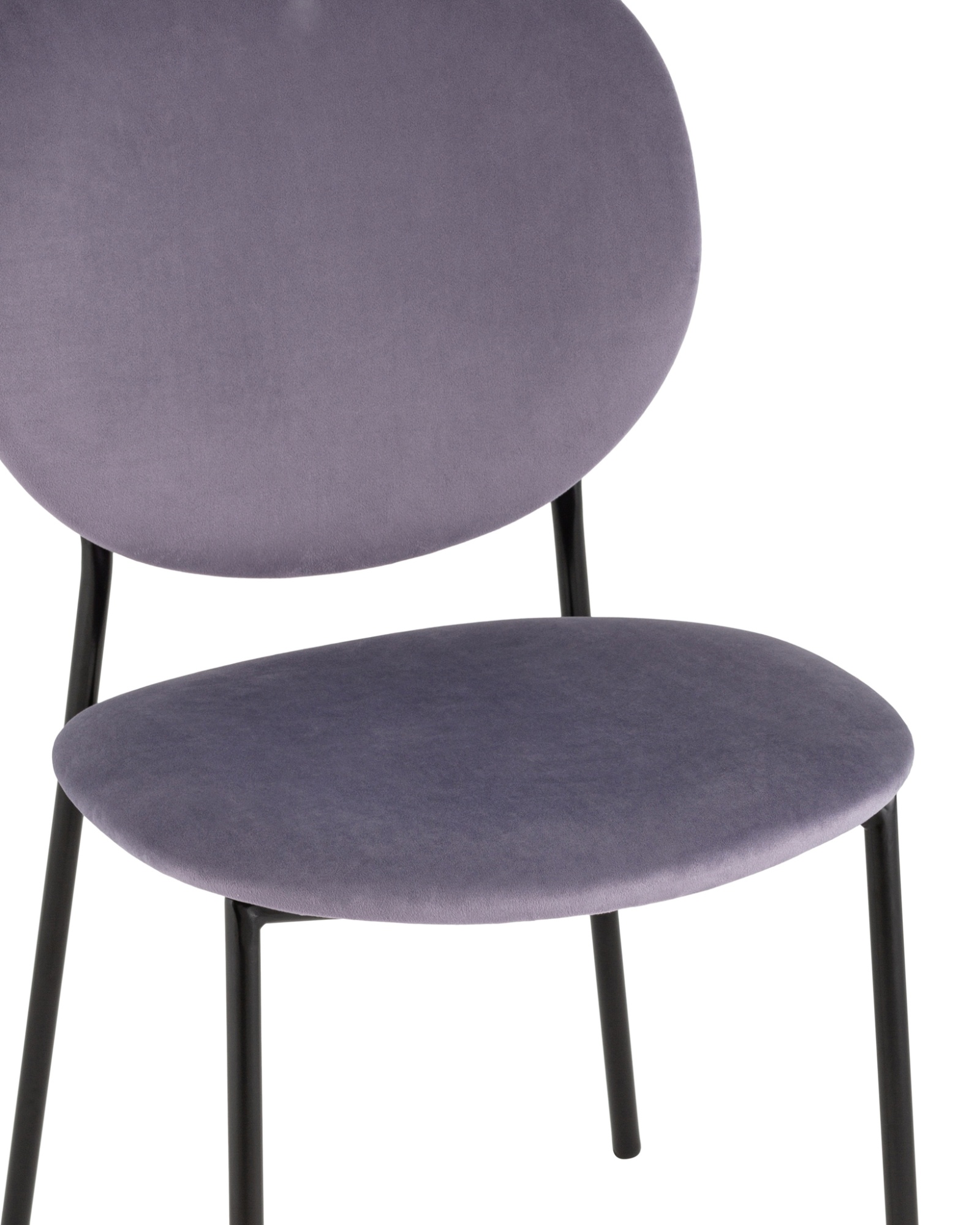 Стул Стенли велюр пыльно-сиреневый Stool Group