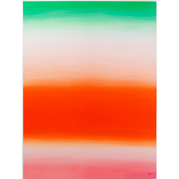 Картина на холсте Tendency Orange 160x120 см KARE 56161