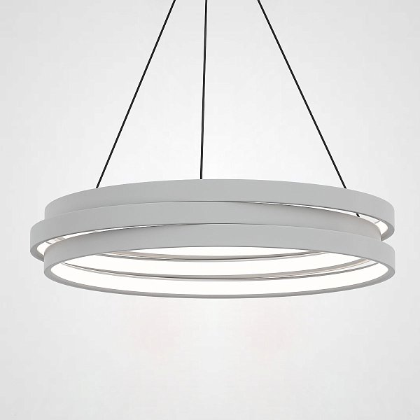 Подвесной кольцевой светильник GALO  D78,5 White by ImperiumLoft