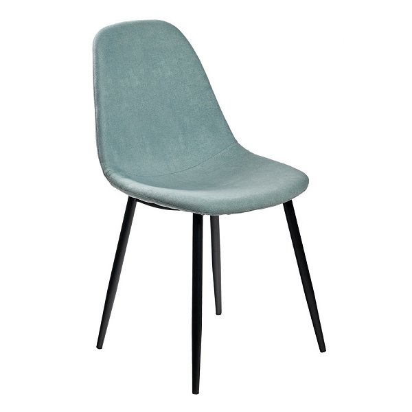 Стул Comfort бирюзовый с черными ножками Bradex Home FR 0335