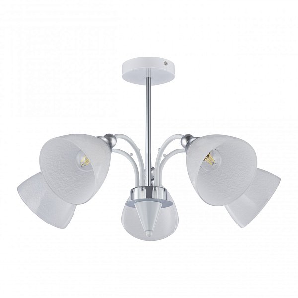 Люстра с плафонами 326008/5 WH+CR Arte Milano