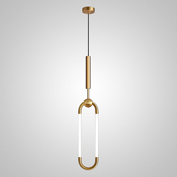 Подвесной светильник FINNUR C H40 Brass by ImperiumLoft