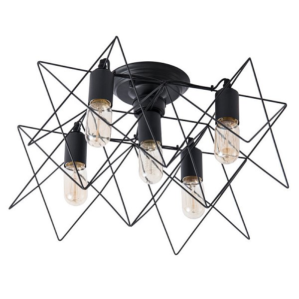 Накладная люстра Arte Lamp A6048PL-5BK