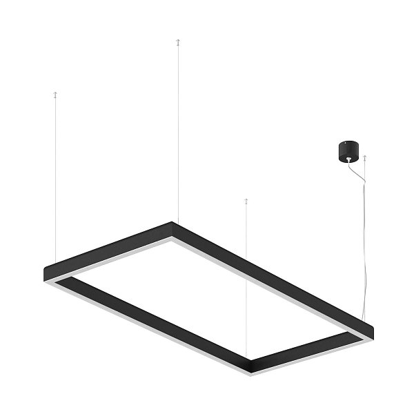 Подвесной светодиодный светильник Ledron SKYLINE HL 505х1005 Black 4000K