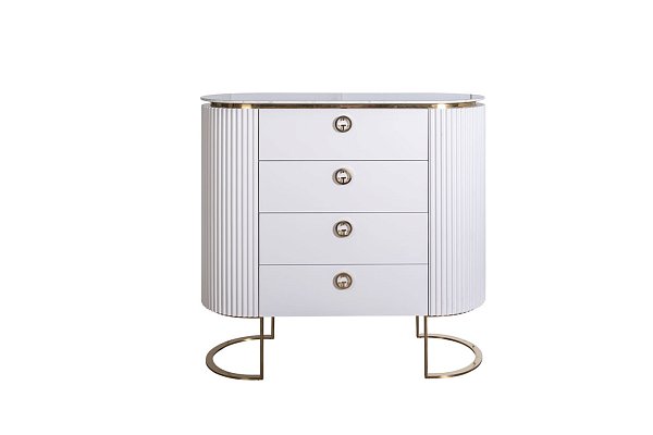 Комод Luchiano с мраморной столешницей Garda Decor 77IP-GD010-KOM