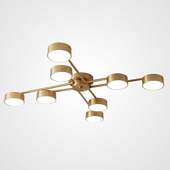 Потолочная люстра DAHLIA L8 by ImperiumLoft