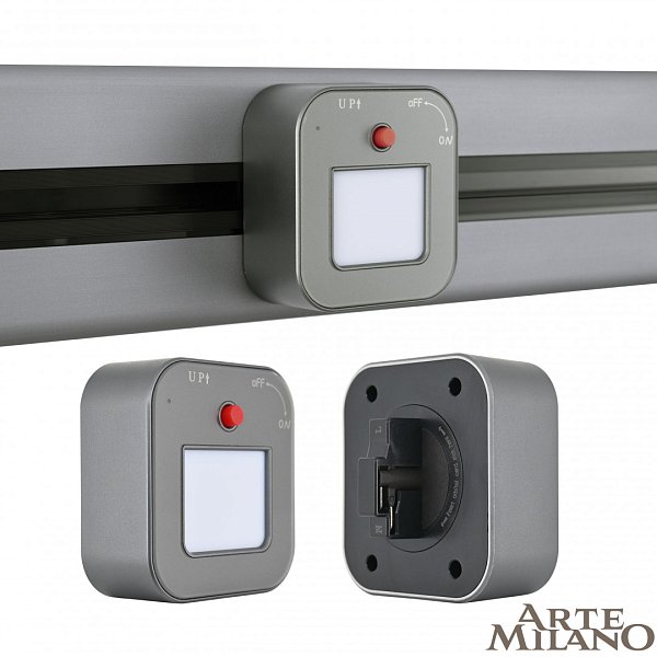 Трековый светильник, 3W 250V 380022TL/Light Grey