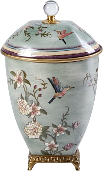 Ваза с крышкой Glasar B1156C/HLG2085