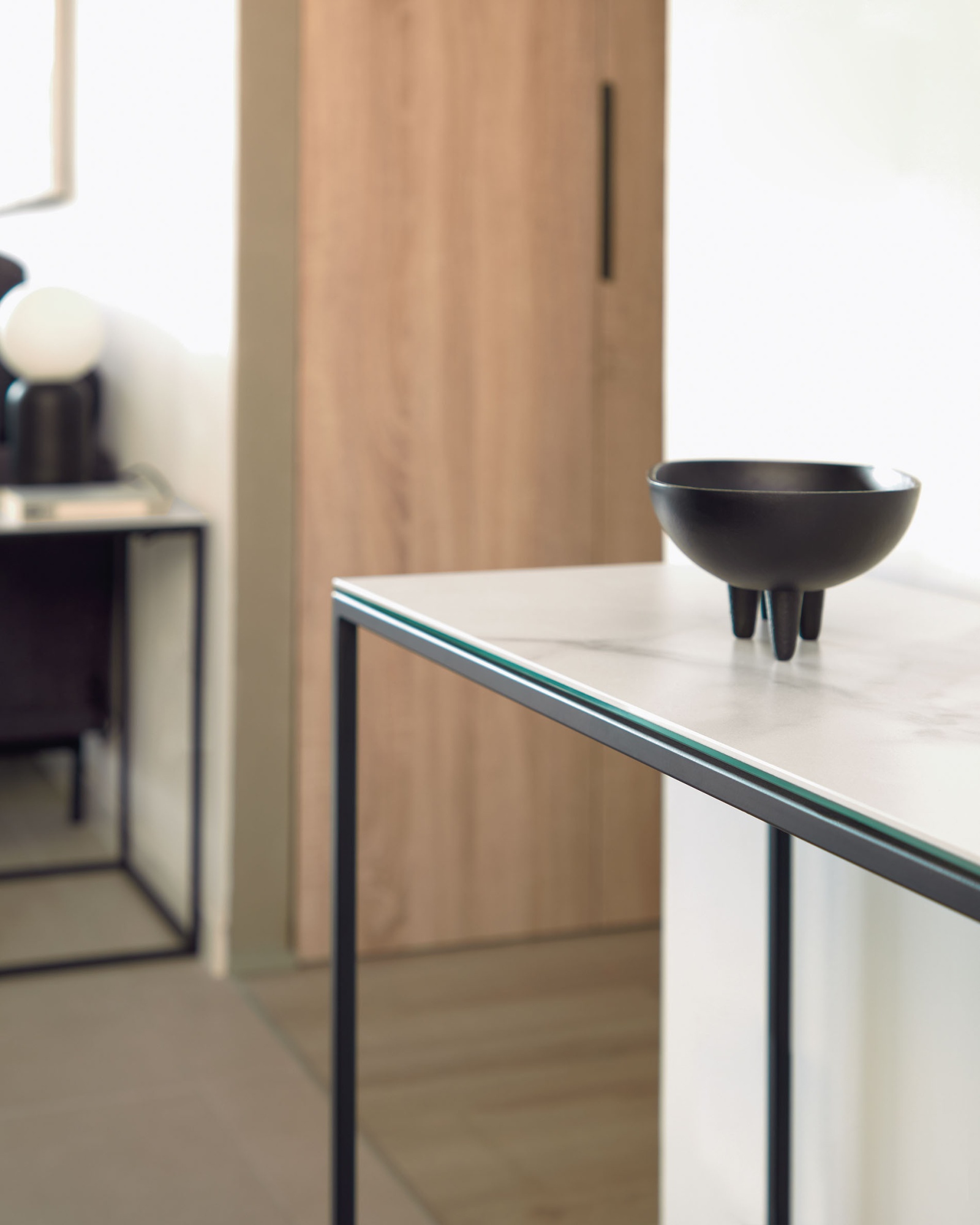 Консоль Rewena с керамической отделкой Kalos Blanco 110 x 75 см La Forma (ex Julia Grup)