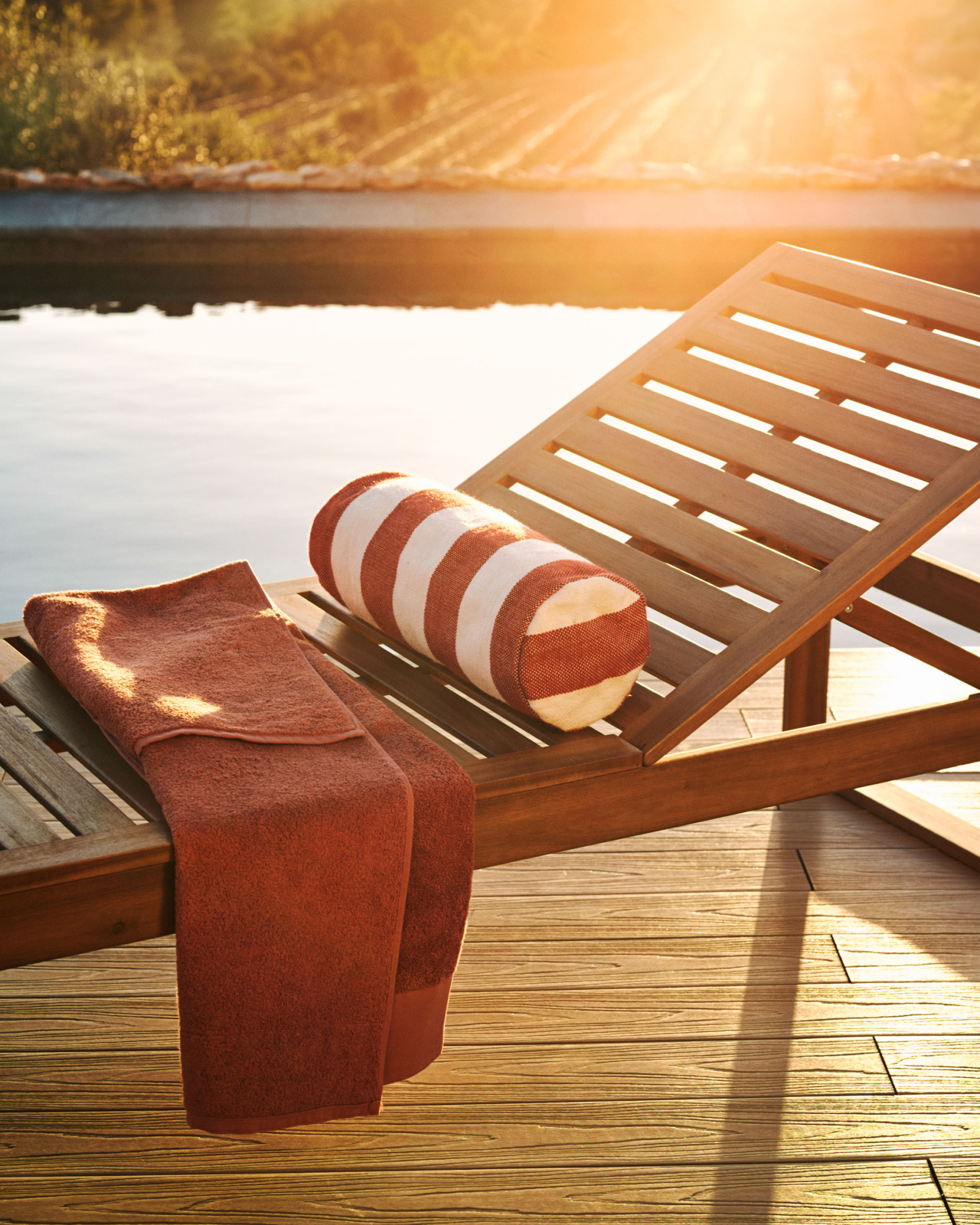 Sulamita Уличный шезлонг из массива акации La Forma 157524