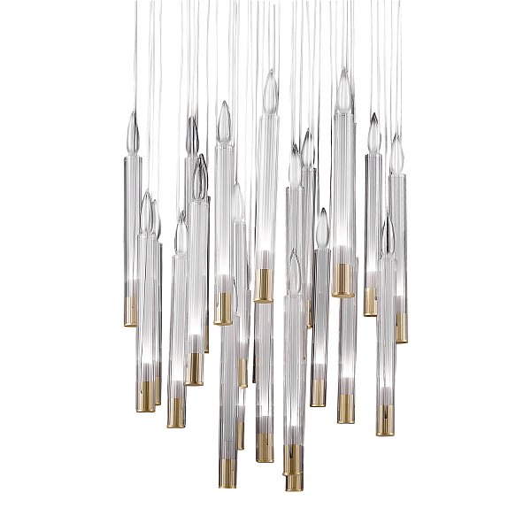 Подвесной светильник Delight Collection P68094-25 brass