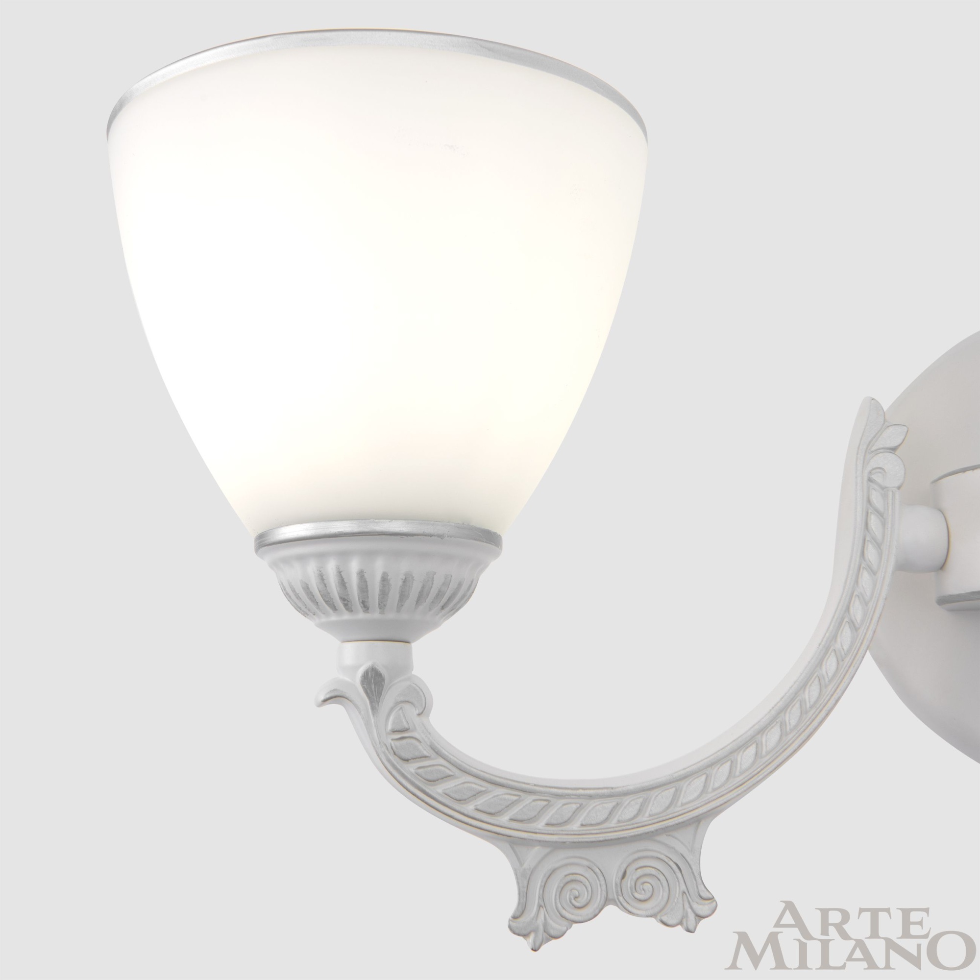 Бра с плафонами 342837/2W WT+SL Arte Milano