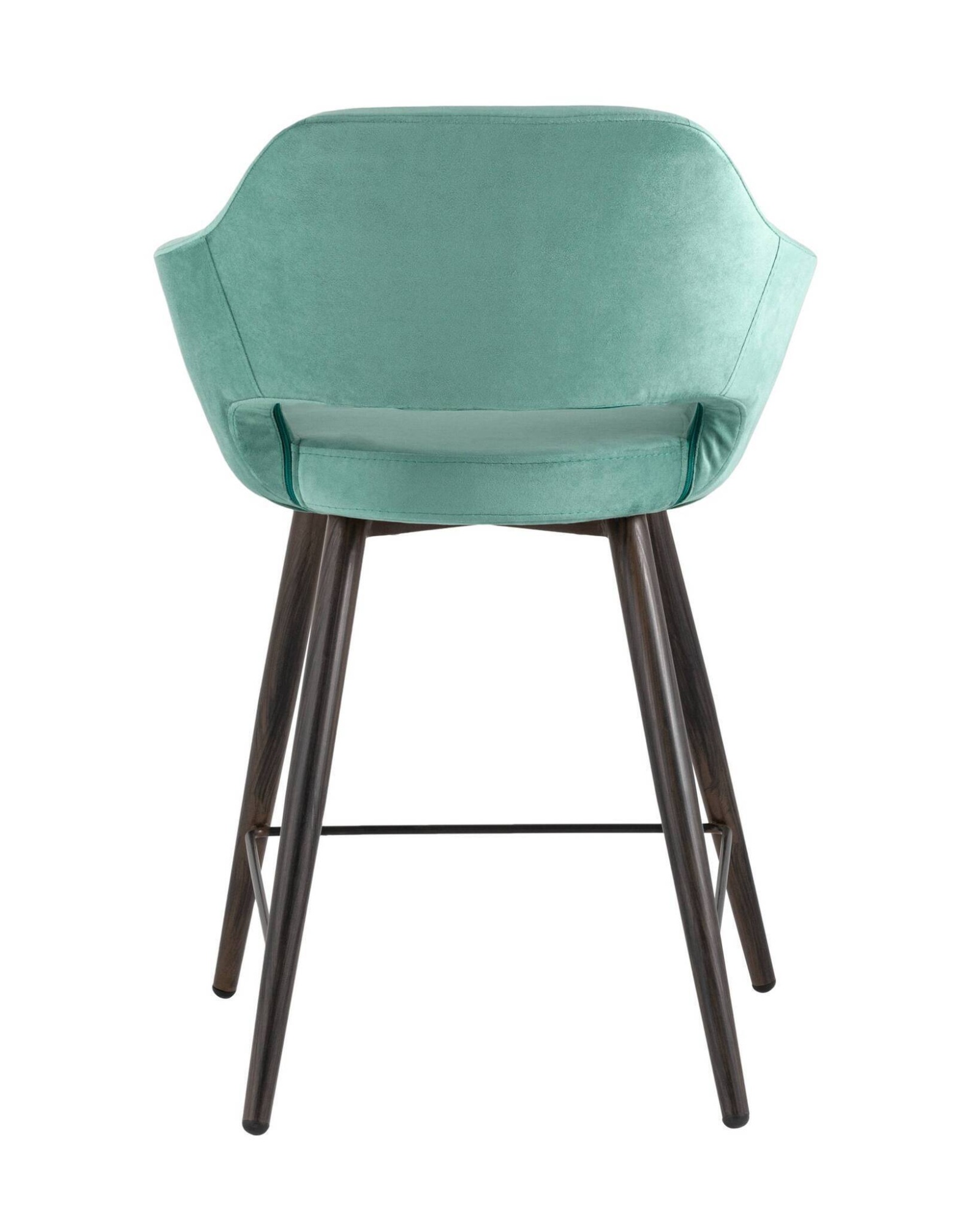 Стул полубарный Саймон велюр морской Stool Group