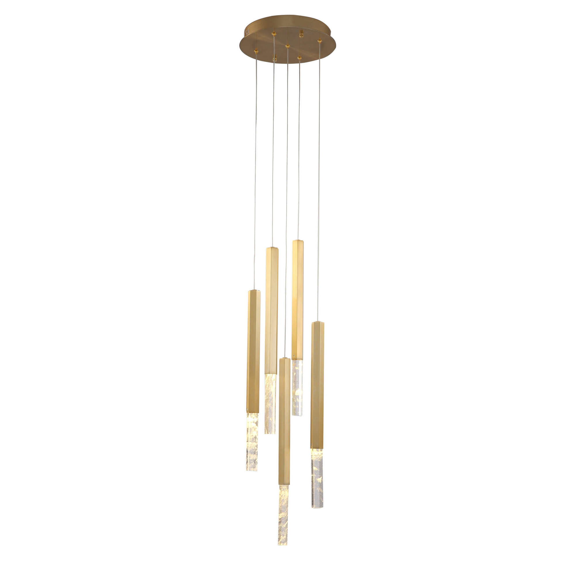 Подвесной светильник Delight Collection Vita 5A brass
