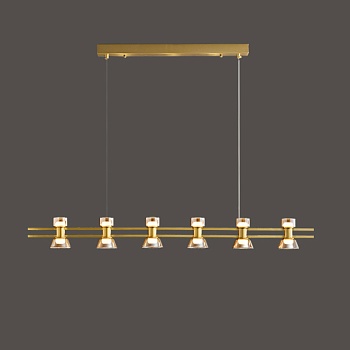 Подвесной светильник BLASIUS LONG L121,5 Brass by ImperiumLoft