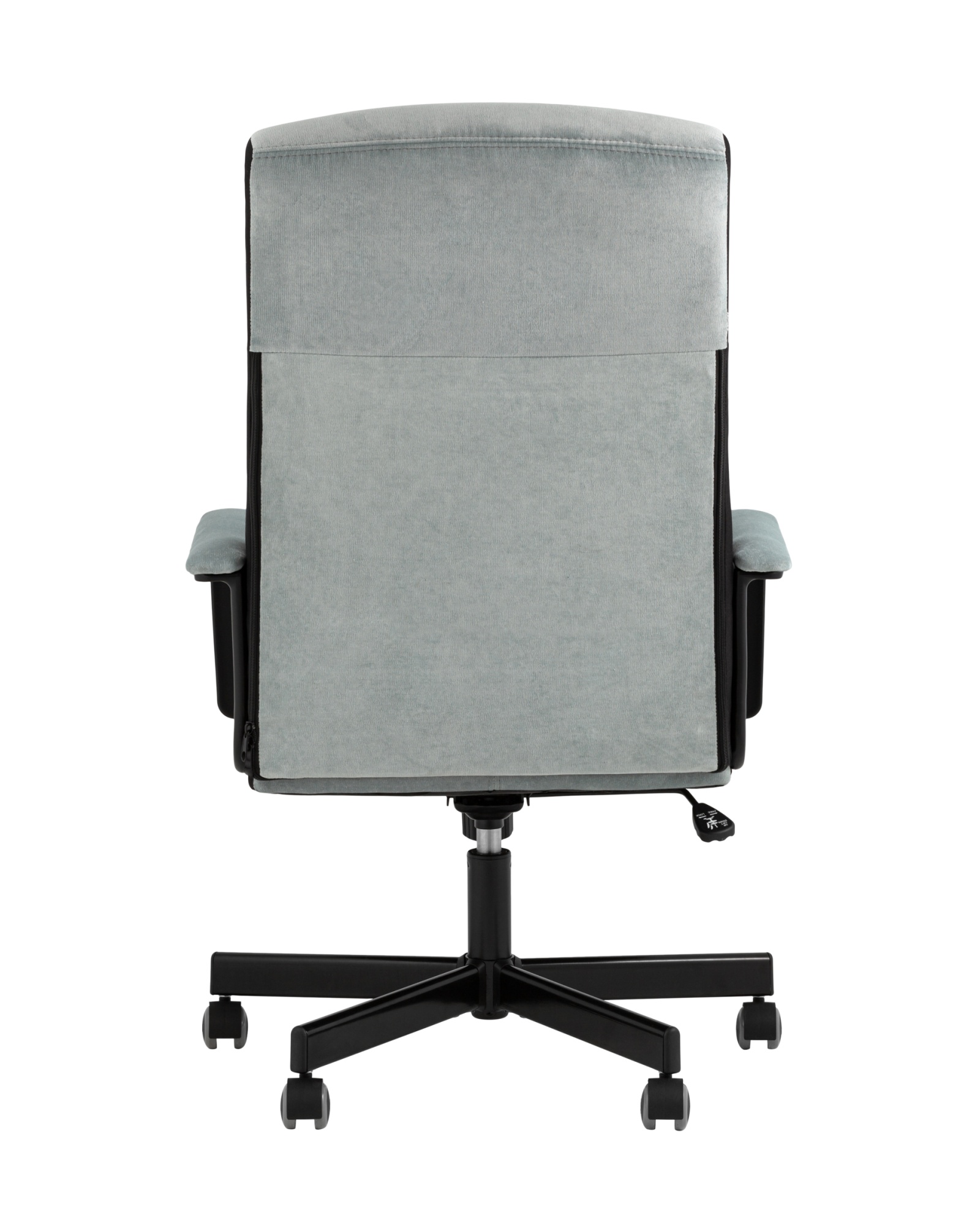 Кресло руководителя TopChairs ST-DOMINGO серо-голубой Stool Group