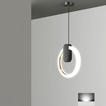 Подвесной светильник GINA D20 Black 4000К by ImperiumLoft