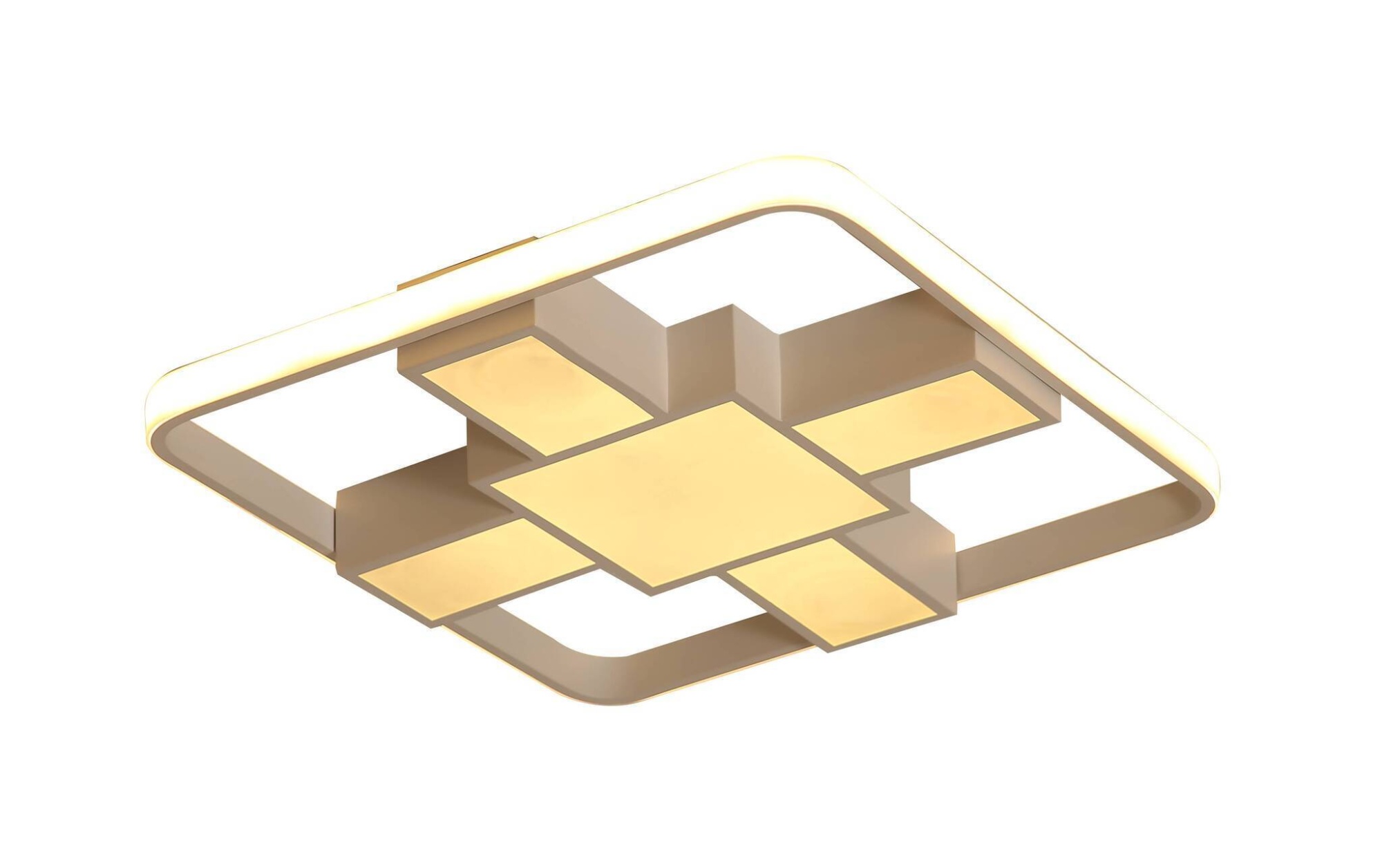 Светильник потолочный светодиодный Moderli V1052-CL Brass LED*57W