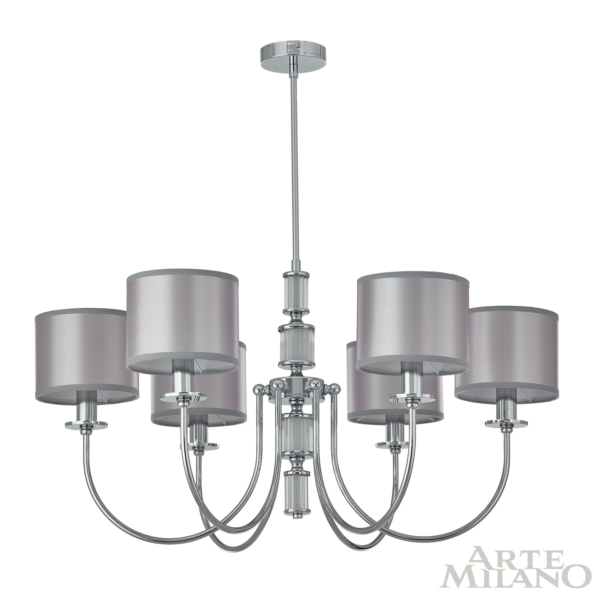 Люстра с плафонами 348401/6 CR Arte Milano